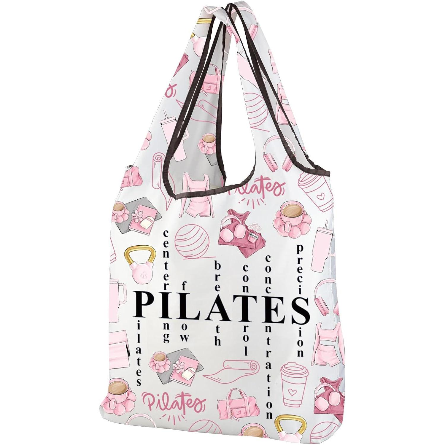 Pilates Yoga Instructor - Sac fourre-tout rose pour Pilates, cadeaux
