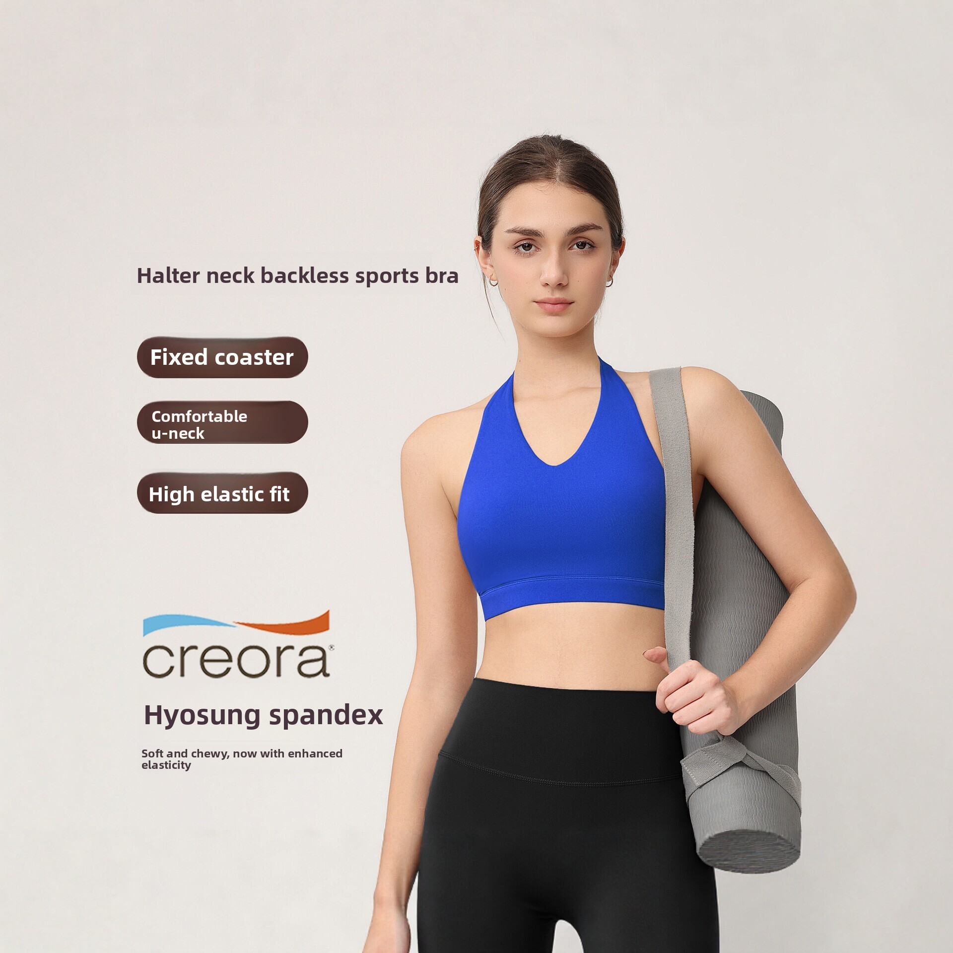 Pilates Yoga Exercises - Soutien-gorge de sport dos nu pour