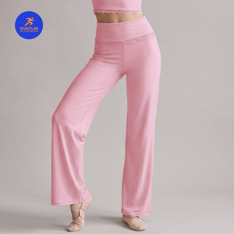 Pilates Yoga Flow - Pantalon de yoga en dentelle de