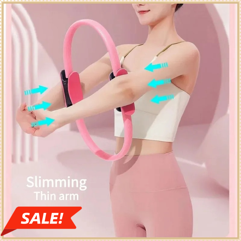 Pilates Yoga Resistance Ring - Anneau de Pilates, cercle de fitness,