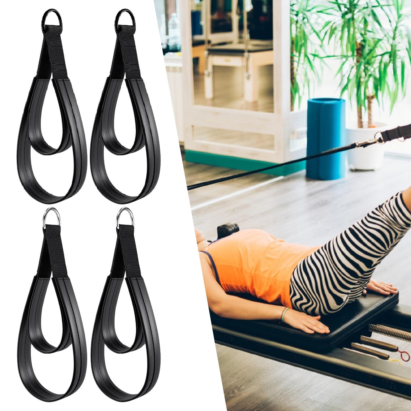 2 anneaux en D, poignée multif - Pilates Yoga Ring Exercises avis et prix