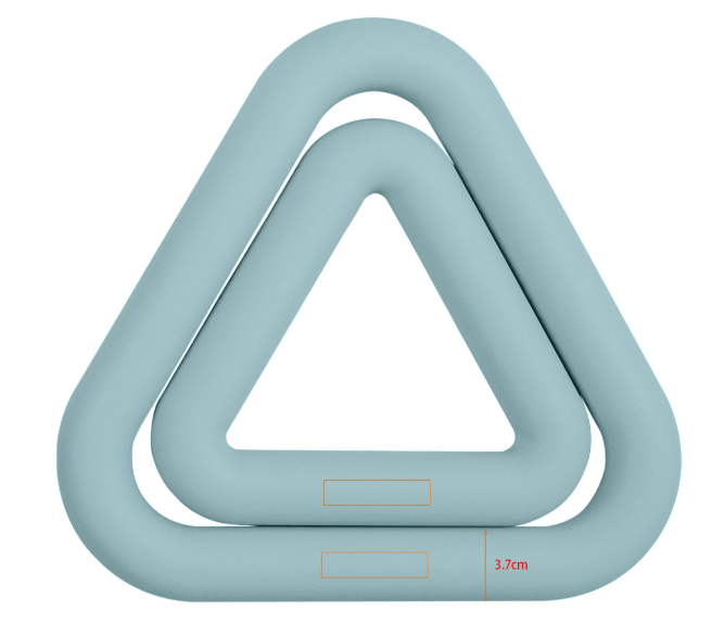 Anneau triangulaire en fer pou - Pilates Yoga Ring Exercises avis et prix