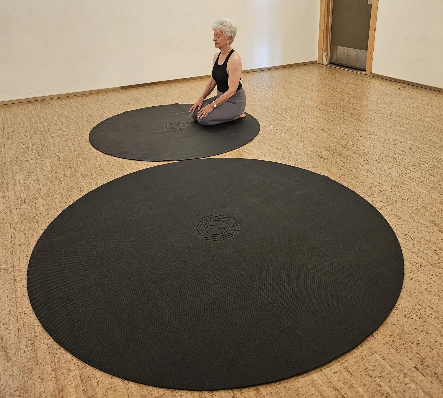 Grand tapis de yoga rond en TP - Pilates Yoga Taichi avis et prix