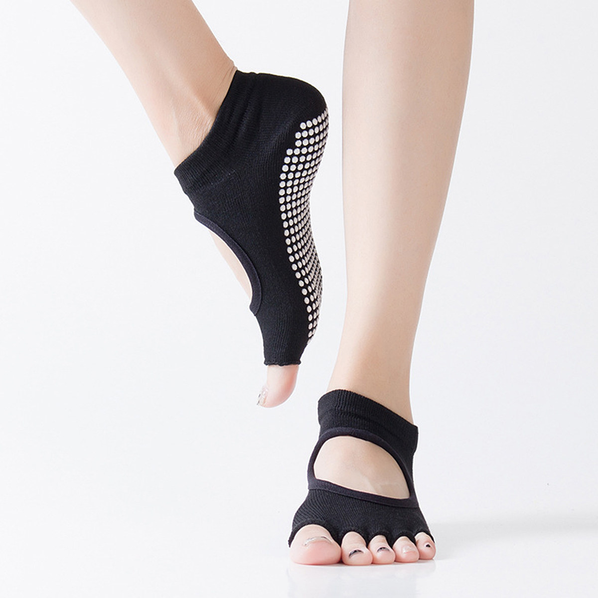 1 paire de chaussettes de yoga - Pilates Yoga Exercises avis et prix