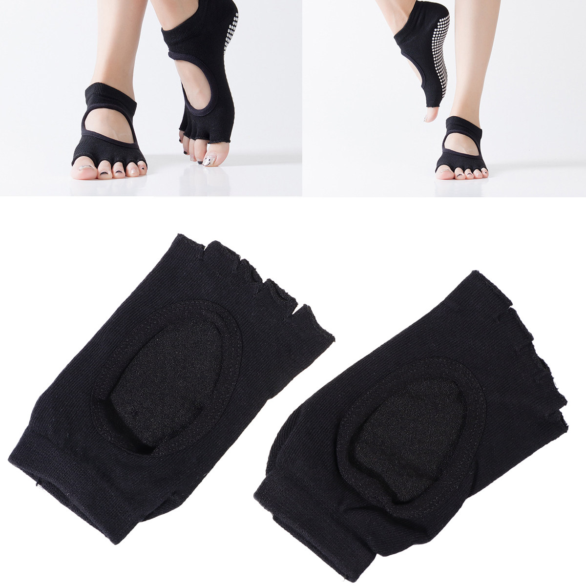 1 paire de chaussettes de yoga - Pilates Yoga Exercises avis et prix