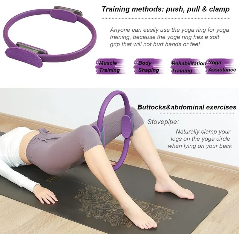 Anneau de résistance antidérap - Pilates Yoga Resistance Ring avis et prix