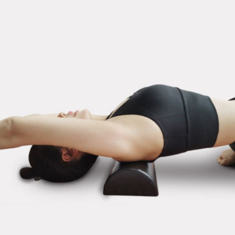 Rouleau de massage demi-rond e - Pilates Yoga Roller avis et prix