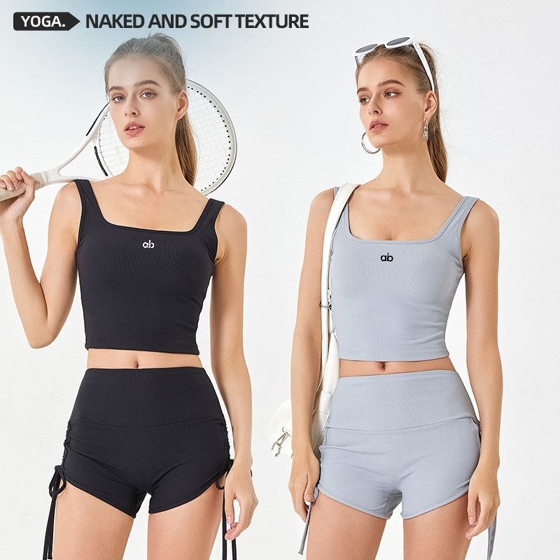 Débardeur de yoga côtelé pour  - Pilates Yoga Wrap Top avis et prix