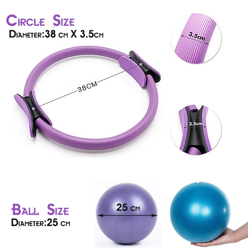 Ensemble de anneaux de yoga et - Pilates Yoga Resistance Ring avis et prix