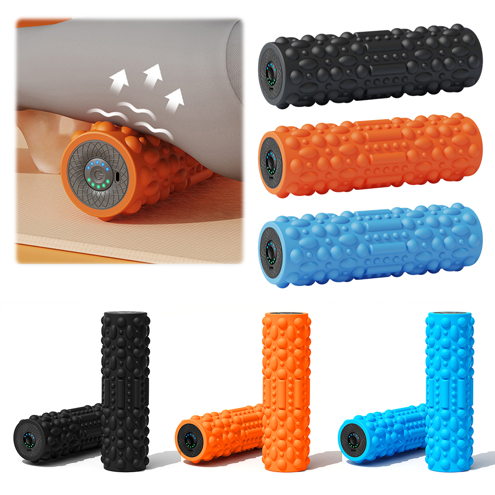 Rouleau de massage vibrant éle - Pilates Yoga Roller avis et prix